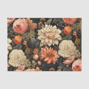 Papel De Seda Floral de otoño elegante