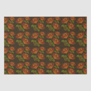 Papel de seda floral del suroeste