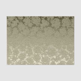 Papel De Seda Floral elegante Sage Green Moderno