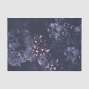 Papel De Seda Floral malva holandesa