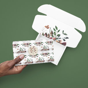 Papel de seda floral para boda