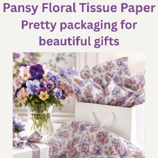 Papel de seda floral para fiesta en el jardín de p