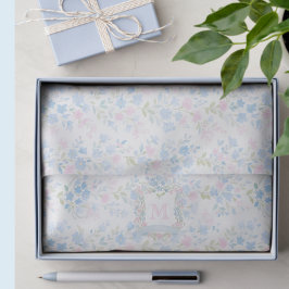 Papel De Seda Floral Personalizada Grandmillennial