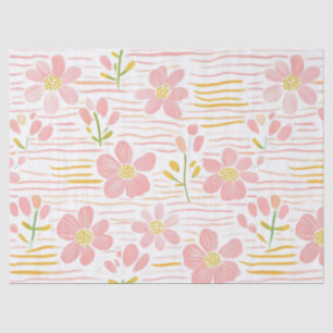 Papel de Seda Floral Retro (6)