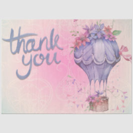 Papel De Seda floral rosa y púrpura