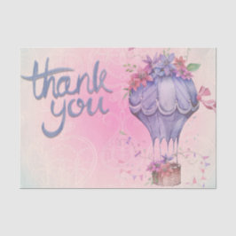 Papel De Seda floral rosa y púrpura