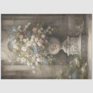 Papel De Seda Floral victoriana