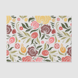 Papel De Seda Floral - Zoe