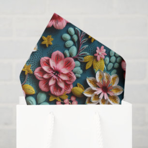 Papel De Seda Florales Hermosos