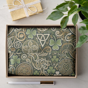 Papel De Seda Florecer Celta