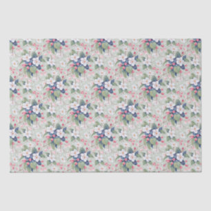 Papel De Seda Florecimiento de Apple (Niebla Aqua)