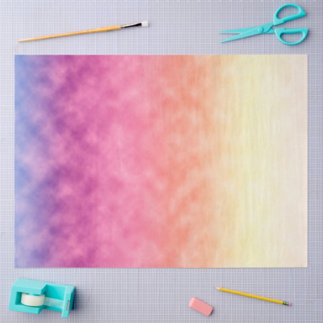Papel De Seda Florecimiento Radiante (Artesanía)