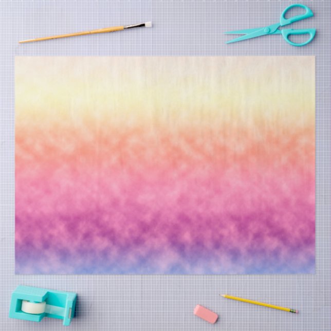 Papel De Seda Florecimiento Radiante (Artesanía)