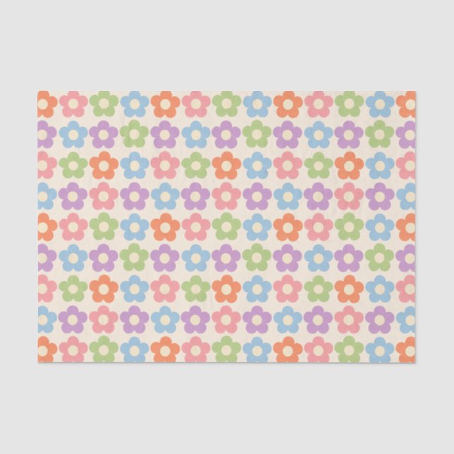Papel De Seda Flores (Anverso)