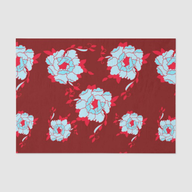 Papel De Seda flores (Anverso)