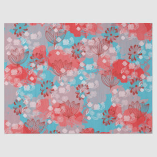 Papel De Seda Flores