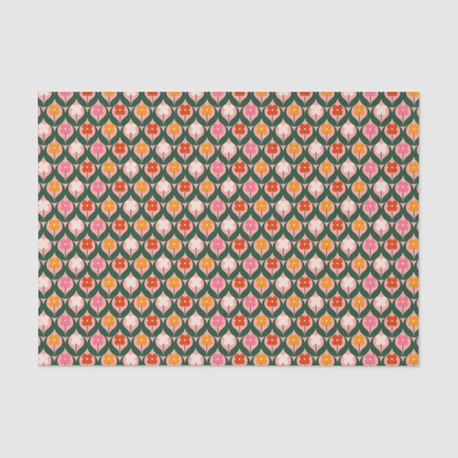 Papel De Seda Flores (Anverso)