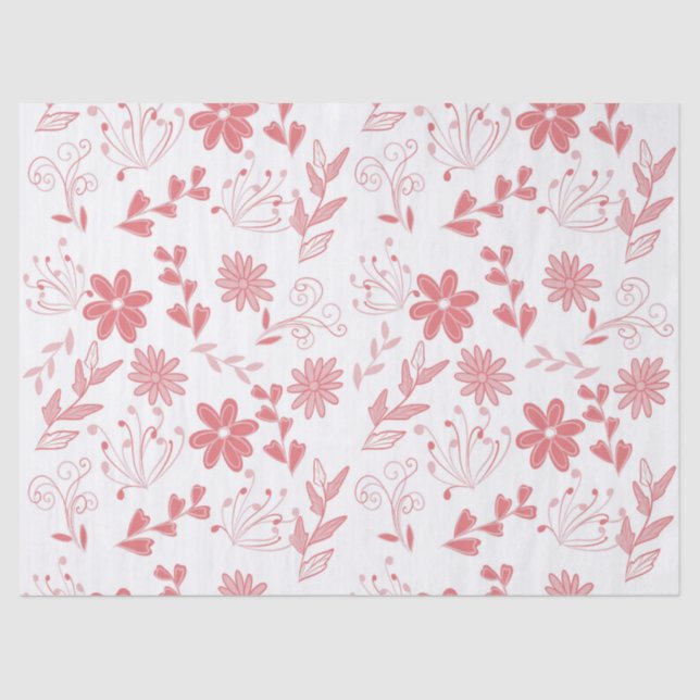 Papel De Seda Flores (Anverso)