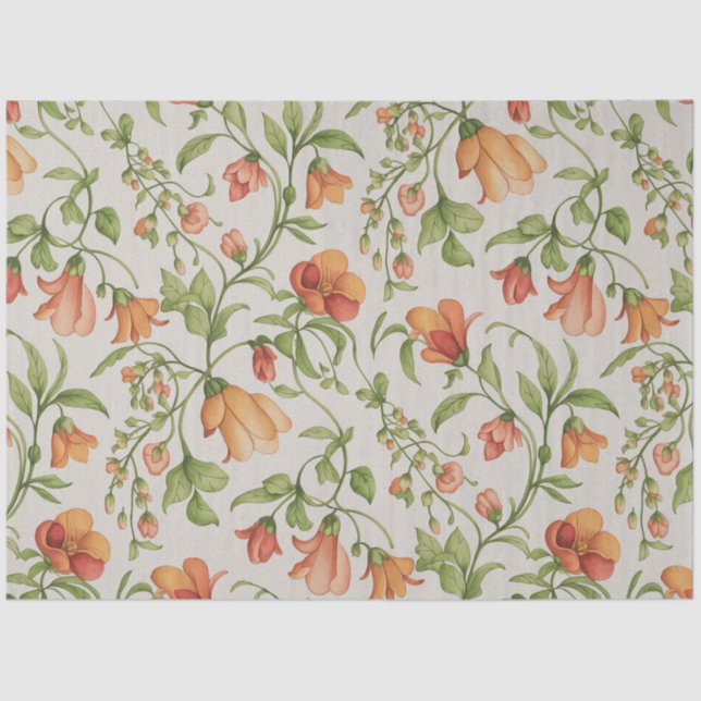 Papel De Seda Flores 2  (Anverso)