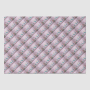 Papel De Seda Flores acolchadas