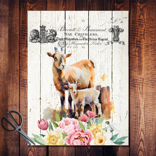 Papel De Seda Flores Alpinas de Cabra de Campo Francés (Subido por el creador)