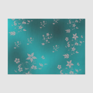 Papel De Seda Flores asiáticas delicadas