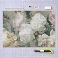 Flores Botánicas Pastel Baroque Elegante