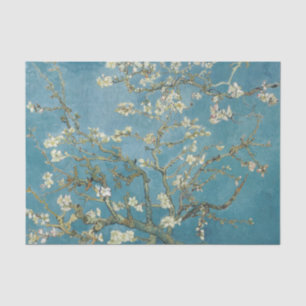 Papel De Seda Flores de almendros, pintura famosa