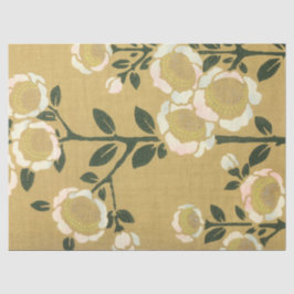 Papel De Seda Flores de anémona blanca