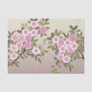 Papel De Seda Flores de cerezo japonesas