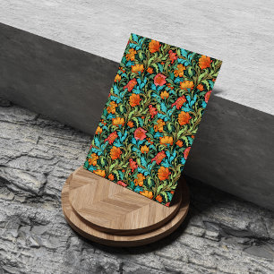 Papel De Seda Flores de colores vibrantes inspiradas en William 