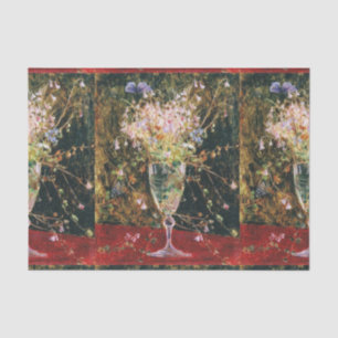 Papel De Seda Flores de época azul Maria Wiik Linnea Borealis