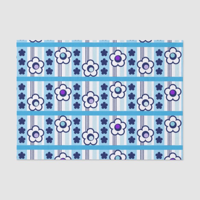 Papel De Seda Flores de invierno (Anverso)