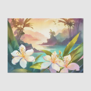 Papel De Seda Flores de jazmín de verano