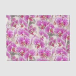 Papel De Seda Flores de la orquídea