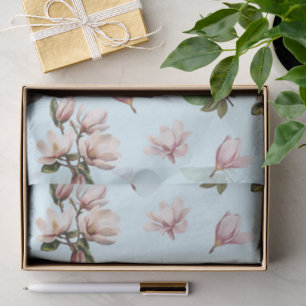 Papel De Seda Flores de Magnolia del Sur