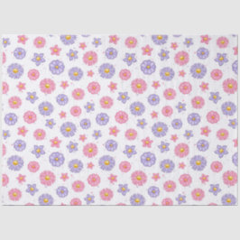 Papel De Seda Flores de margarita 