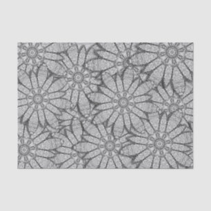 Papel De Seda Flores de piedra