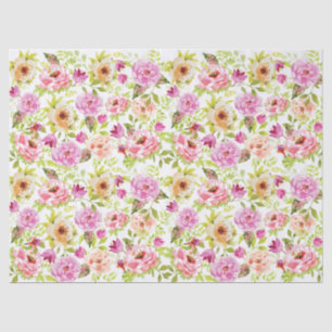 Papel De Seda Flores de primavera