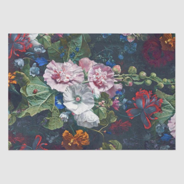 Papel De Seda Flores de verano (Anverso)