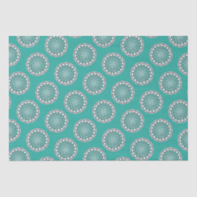 Papel De Seda FLORES DE VIDA - Luz de Geometrio Sagrada 2 (Anverso)