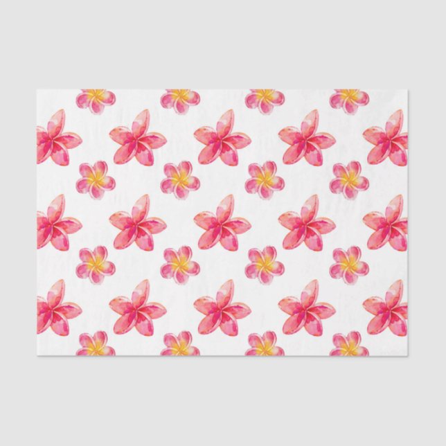 Papel De Seda Flores (Design 39 Red Series) (Anverso)