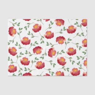 Papel De Seda Flores (Diseño 16 Serie Amarillo/Naranja)