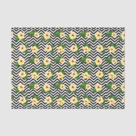 Papel De Seda Flores (Diseño 47 Serie Amarillo/Naranja)