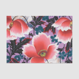 Papel De Seda Flores, diseño japonés