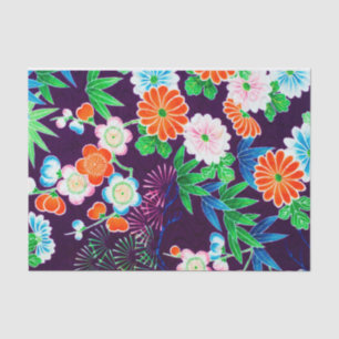 Papel De Seda Flores, diseño japonés