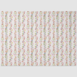 Papel De Seda Flores elegantes y delgadas