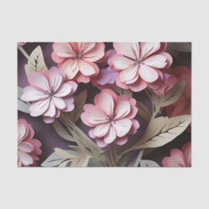 Papel De Seda Flores geométricas abstractas