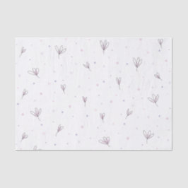 Papel De Seda Flores Lilac