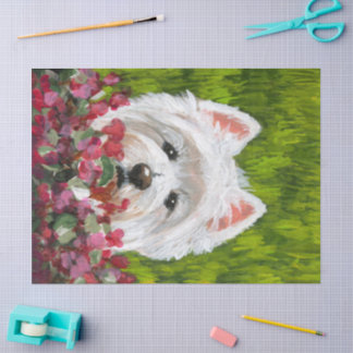Papel De Seda Flores occidentales y rosas